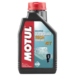 Variklio alyva MOTUL 4T Outboard Tech (1L) 10W40 Pusiau sintetinė