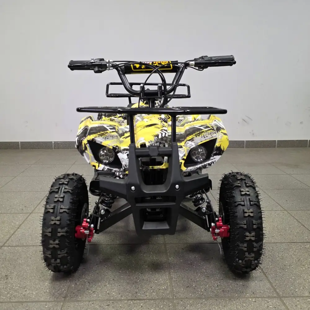 Vaikiškas Keturratis QWMATV 1000W 48V geltona - Vaizdas 3